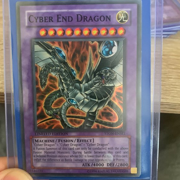 Cyber End Dragon -Super Rare- LIMITED EDITION Yu-Gi-Oh! - Picture 1 of 1